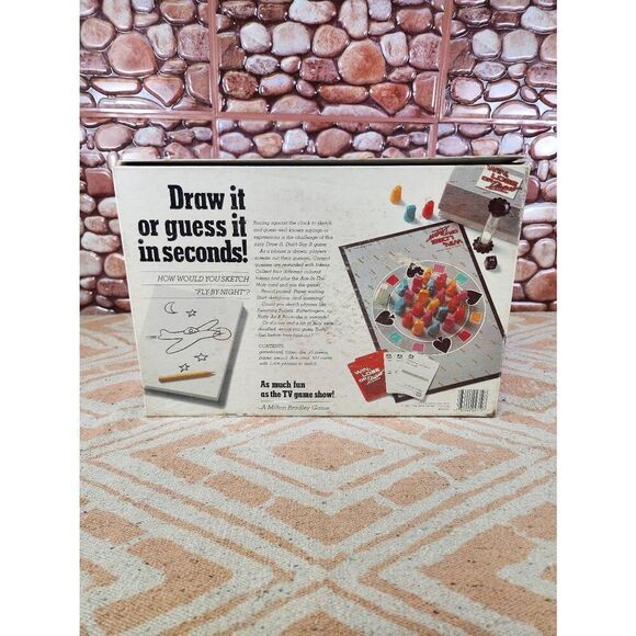 Win, Lose or Draw (1987 Original Edition MB Disney VTG Board Game) B1 - Picture 3 of 5